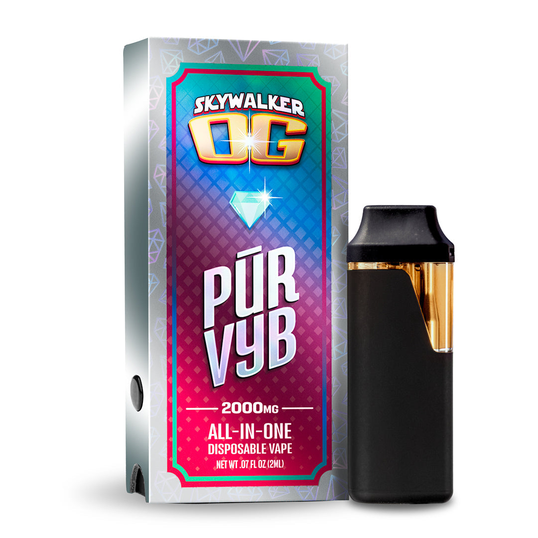 PUR VYB - 2G THCa Live Resin - Skywalker OG (Indica)